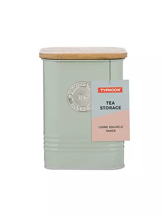 TYPHOON | Bote de té SQUIRCLE 1,3 l verde pastel/bambú | 